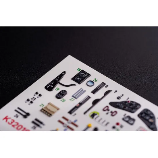 Kelik K32019 1/32 Cr.42 Lw Interior 3d Decal For Icm Kit