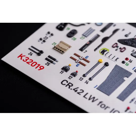 Kelik K32019 1/32 Cr.42 Lw Interior 3d Decal For Icm Kit