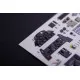 Kelik K32020 1/32 Bf 109 E Interior 3d Decal With 3d Printed Parts For Trumpeter Kit