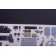 Kelik K32020 1/32 Bf 109 E Interior 3d Decal With 3d Printed Parts For Trumpeter Kit