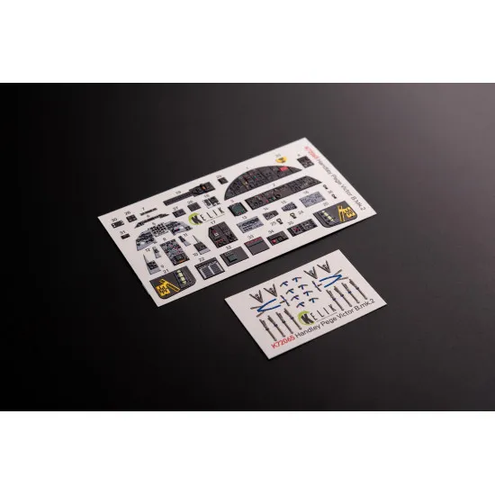 Kelik K72065 1/72 Handley Page Victor B Mk2 Interior 3d Decals For Airfix Kit