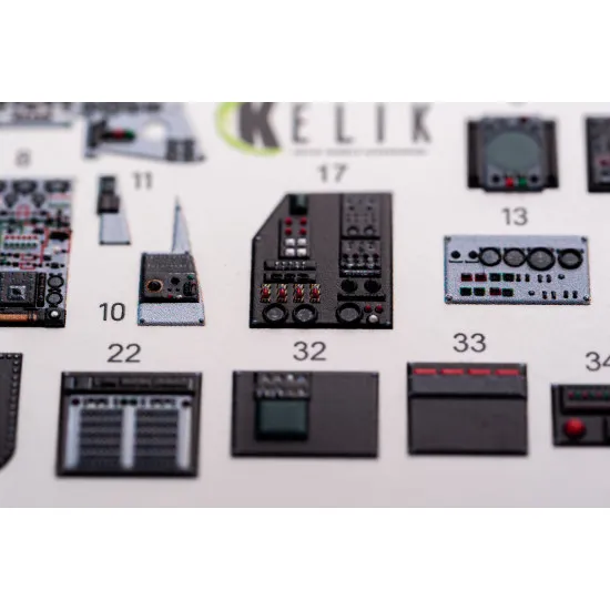 Kelik K72065 1/72 Handley Page Victor B Mk2 Interior 3d Decals For Airfix Kit