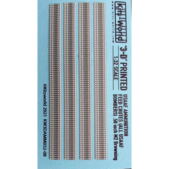 Kits World 3da3208 1/32 3d Decal Usaaf Ammunition Chutes All Usaaf Bombers