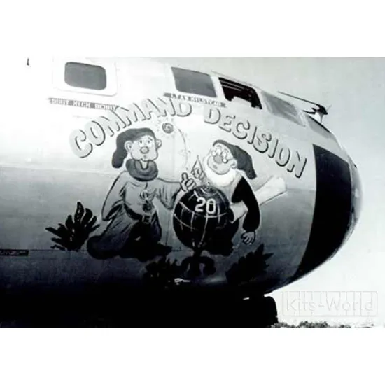 Kits World Kw144008 1/144 Decal For B-29 Super Fortress Accessories For Aircraft