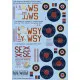 Kits World Kw144049 1/144 Decal For Avro Lancasters Accessories For Aircraft