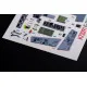 Kelik K72091 1/72 F 15c Interior 3d Decals For Finemolds Kit Kelik K72091 1/72 F 15c Interior 3d Decals For Finemolds Kit