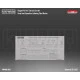 Kits World Kwm48-1040 1/48 Mask F4u-4/5 Corsair Serial And Squadron Lettering