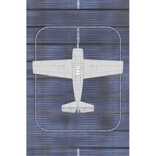 Kelik Ks48014 1/48 Uss Gambier Bay Cve73 Acrylic 3 Mm 410.270 Mm 410 G For Any Model