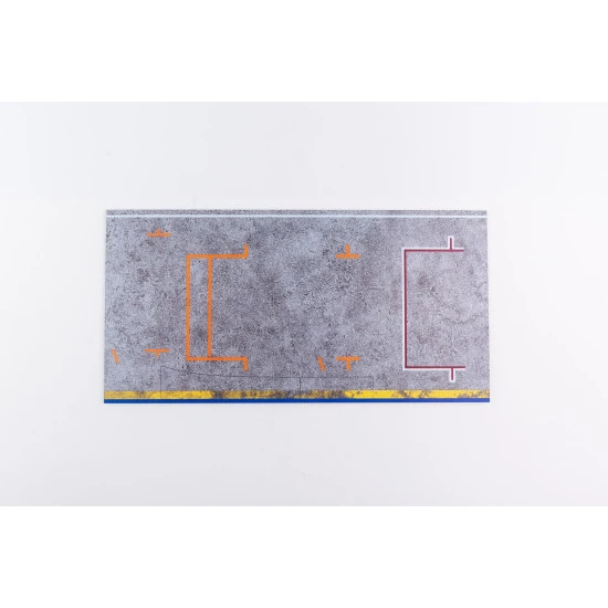 Kelik Ks24006 1/24 Pitstop 24 Hours Of Le Mans Type 1 Base Acrylic 3 Mm 180.357 Mm 210 G For Any Model Adapted For Box Master Tools 09815