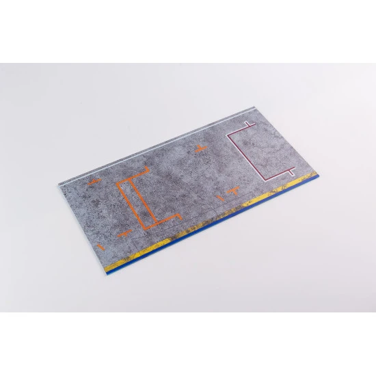 Kelik Ks24006 1/24 Pitstop 24 Hours Of Le Mans Type 1 Base Acrylic 3 Mm 180.357 Mm 210 G For Any Model Adapted For Box Master Tools 09815