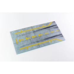 Kelik Ks20003 1/20 Pit F1 Pitstop Type 1 Base Acrylic 3 Mm 180.357 Mm 210 G For Any Model Adapted For Box Master Tools 09815