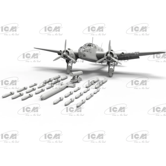 Icm 48314 1/48 Bristol Beaufort Mk.i Bombing Raid Plastic Model Kit