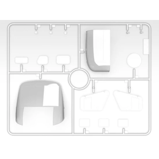 Icm 53057 1/35 Ch-54a Tarhe With Universal Military Pod Plastic Model Kit