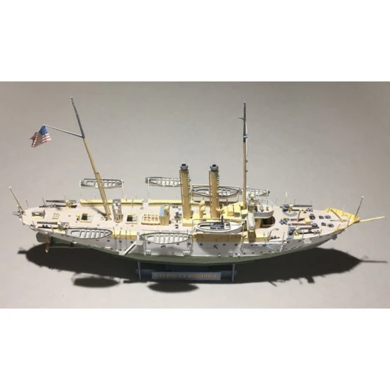 Orel 344 1/200 Gunboat Pg-17 Dubuque Usa, 1905 Paper Model Kit