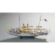 Orel 344 1/200 Gunboat Pg-17 Dubuque Usa, 1905 Paper Model Kit