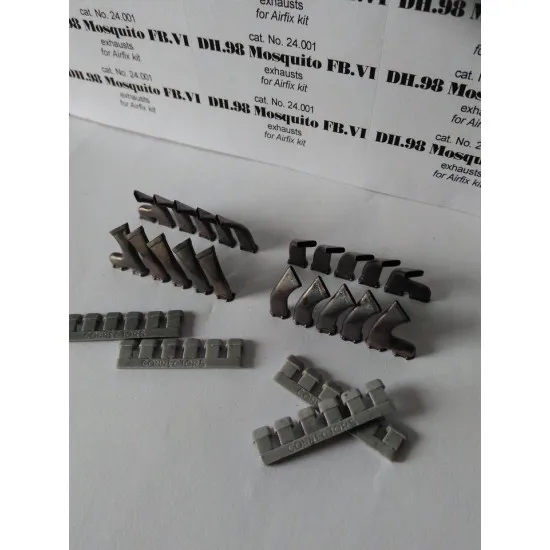 Rexx 24001 1/24 Bf 109 Dh Mosquito Fb.vi For Model Airfix