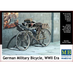 Master Box 35165 1/35 German Military Bicycle Wwii Era Plastic Model Kit