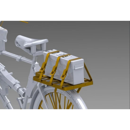 Master Box 35165 1/35 German Military Bicycle Wwii Era Plastic Model Kit