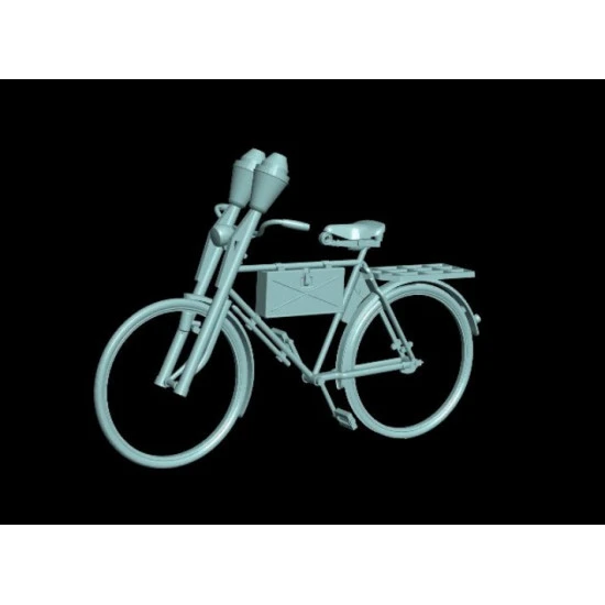 Master Box 35165 1/35 German Military Bicycle Wwii Era Plastic Model Kit