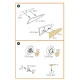 Clear Prop Cpa72067 1/72 Hawk H 75 M N O Pe Painting Mask Yellow Kabuki Paper