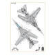 Clear Prop Cpd72008 1/72 Mig 23ml Mla Mld P Mlae Standard Stencils For Cp Kits And Other