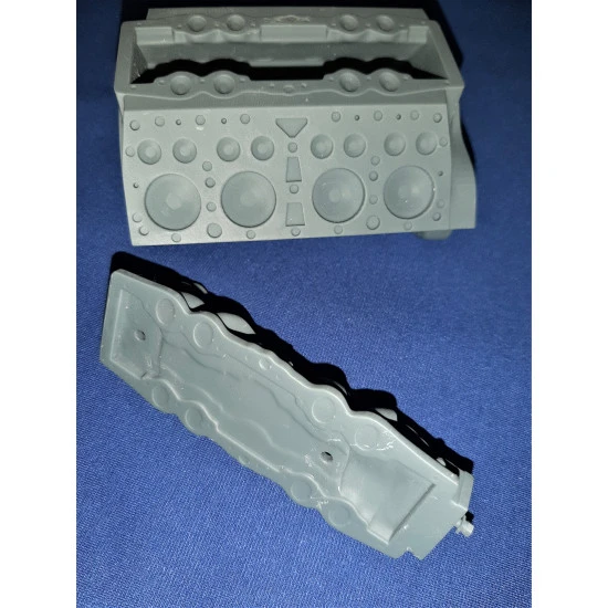 Dnepro Model 0601 1/6 Ford V8 90 95 100 Hp Flathead Disassembled Engine Gasket 24 Stud