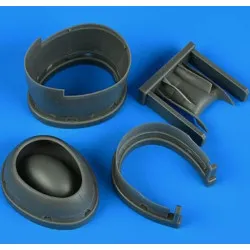 Quickboost 49124 1/48 P 47d Thunderbolt Cowling Engine Flaps Closed For Miniart