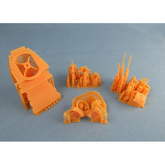 Metallic Details Mdr48220 1/48 B17g. Bombardiers Cockpit Interior Set Hk Models Accessories Kit