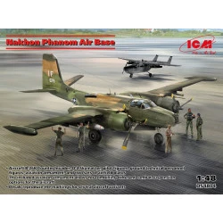 Icm Ds4804 1/48 Nakhon Airfield Of The Us Air Force In Vietnam Plastic Model Kit