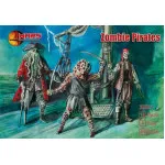Mars Figures 32021 1/32 Zombie Pirates 15 Figure 8 Poses Model Kit