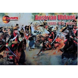 Mars Figures 72021 1/72 Austrian Uhlans 1805 1815 Xix Century Model Kit