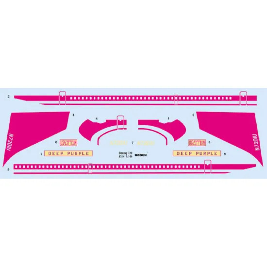 Boeing 720 Starship One 1/144 Roden 314