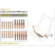 Metallic Details Mdp48009 1/48 Japan Seat Belts Wwii Type3 Aircraft Kit