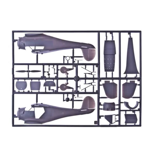Beechcraft SD17S Staggerwing Floatplane 1/48 Roden 448
