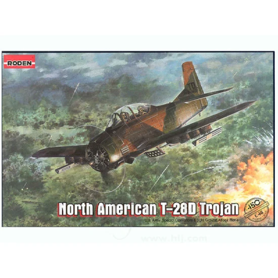 North American T-28D Trojan 1/48 Roden 450