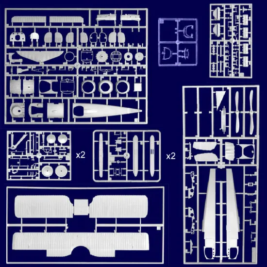 SPAD VII C.1 with Russian skies 1/32 Roden 617