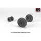 Armory Aw32306 1/32 F-4 Phantom-ii Wheels W/ Weighted Tires Early