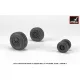 Armory Aw32308 1/32 F-4 Phantom-ii Wheels W/ Weighted Tires Late