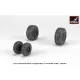Armory Aw32308 1/32 F-4 Phantom-ii Wheels W/ Weighted Tires Late