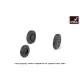 Armory Aw32401 1/32 Ee Lightning Wheels W/ Weighted Tires Late