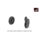 Armory Aw32401 1/32 Ee Lightning Wheels W/ Weighted Tires Late