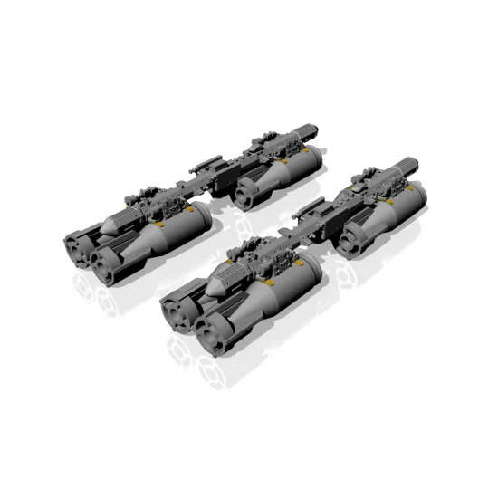 Armory Aca4810c 1/48 Mzbd-4ut W/ 4x Ofab-100-120 Soviet High-explosive Bombs Resin Ordnance Set W/ Pe Parts