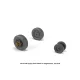 Armory Aw48316 1/48 F-100d Super Sabre Wheels W/ Weighted Tyres