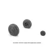 Armory Aw32403 1/32 Hawker Hurricane Wheels W/ Weighted Tires