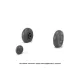 Armory Aw32403 1/32 Hawker Hurricane Wheels W/ Weighted Tires