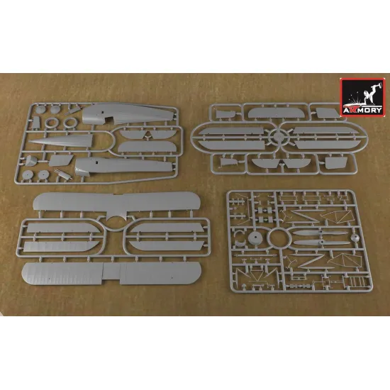 Armory Ar48002 1/48 Fairey Flycatcher British Interwar Faa Fighter, Late Version, W/ Jaguar-iv Engine