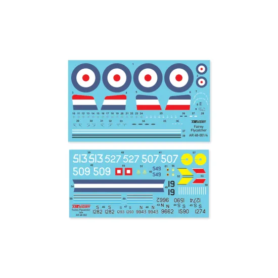 Armory Ar48002 1/48 Fairey Flycatcher British Interwar Faa Fighter, Late Version, W/ Jaguar-iv Engine