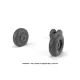 Armory Aw48038 1/48 Mil Mi-8/17 Hip Wheels W/ Weighted Tires