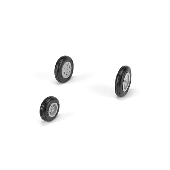 Armory Aw48406 1/48 Hawker Hunter Wheels W/ Weighted Tyres