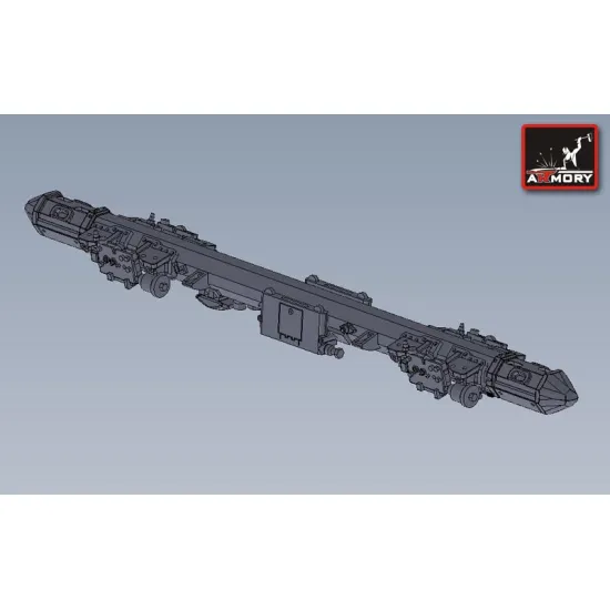 Armory Aca7268c 1/72 Ofab-100-120 100kg High-explosive Bombs And Mzbd-u4t Bomb Racks 8 Bombs And 2 Racks